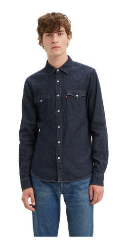 Camisa Jean Levi's Classic Western Shirt Rinse