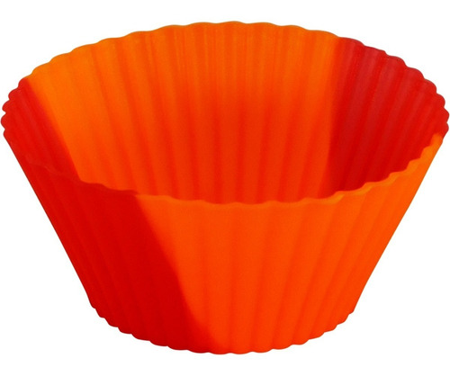 Set X 12 Moldes De Silicona P/ Muffin O Cupcake Ø7cm - Cukin