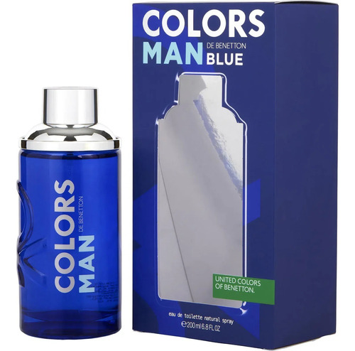 Benetton Colors Blue Perfume Importado Hombre Edt 200ml -