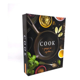 Caixa Livro Decorativa Média 24x17x4 Cm - Cook