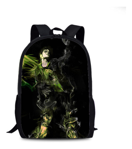 Mochila Escolar Estampada De Michael Jackson De Factory Spot