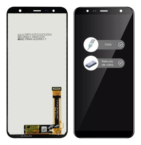 Tela Touch Display Para J4 Plus J6 Plus + Cola + Pelicula