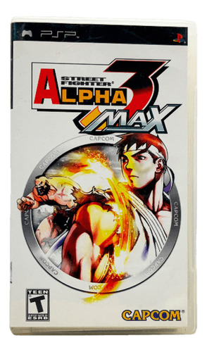 Street Fighter Alpha 3 Max - Psp Usado