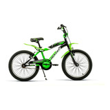 Bicicleta Infantil Raleigh Mxr R20 Frenos V-brakes Color Blanco/verde/negro