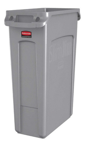 Contenedor Slim Jim Bote Rubbermaid 67 Litros 16 Gal 1971258