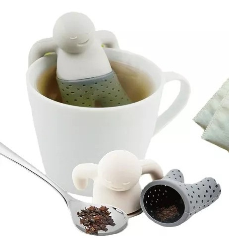 Colador Infusor De Te Mr Tea Silicona Para Taza Aromática 