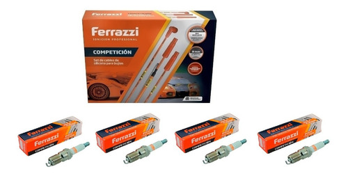 Kit Cables Y Bujias Competicion Ford Taunus 2.0 2.3 81-85