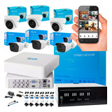 Camaras De Seguridad Hilook Dvr 8ch + 6 Cámaras 1080p