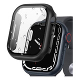 Carcasa Estuche Case 360 Acrílico Negro Para Apple Watch