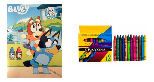 20 Libros Para Colorear Y 20 Cajitas De Crayones 