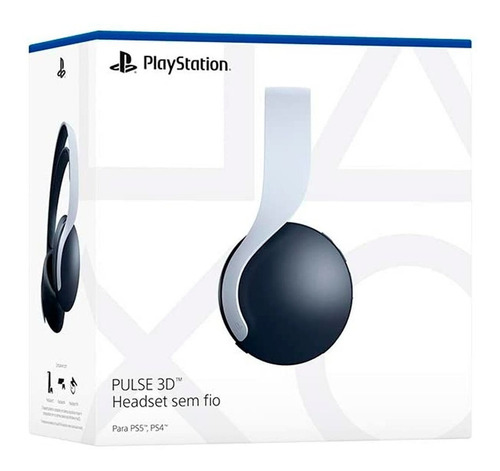 Fone Sem Fio Sony Pulse 3d Ps5 Ps4