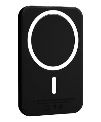 Power Bank Mag Magnético Safe Para iPhone 12 13 14 15 Negro