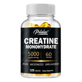 Creatina Monohidrato Micronizada Creapure 5000mg 120 Gelcaps