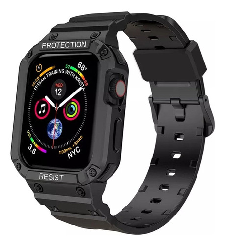 Correa + Carcasa Para Apple Watch - (todas Las Series)