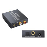 Adaptador E Conversor  Rca  Audio Optico X Rca 