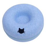 Cama De Túnel Para Gatos Para Gatos Internos, Azul 60cm