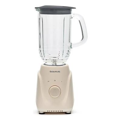 Licuadora Menina Glass Eco Taurus 1.25 L 50% Biomasa Color Beige | Meses sin interés