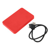 Disco Duro Externo Rojo De 500 Gb Hdd Usb 3.0 Plug And Play