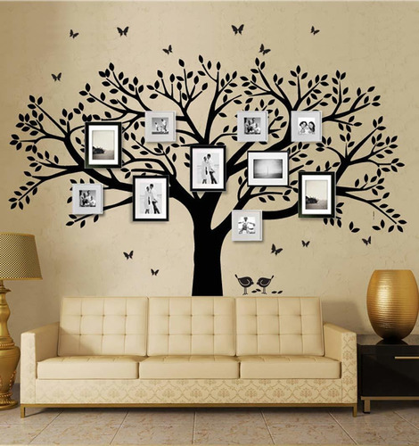 Vinilo Decorativo Pared [73t3kqm5] Arbol Familiar