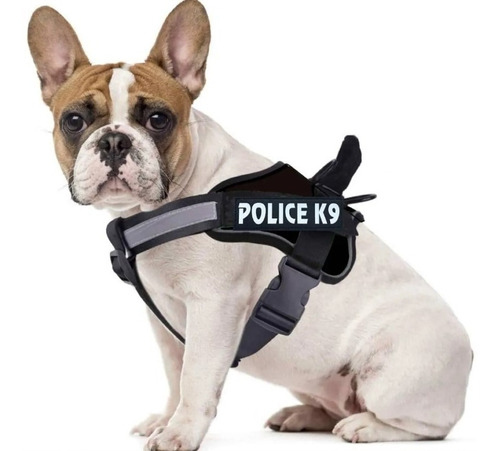 Arnes Pechera Profesional Para Perros Police K9 Talla M