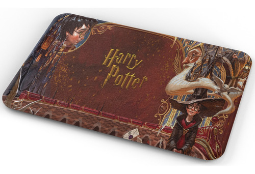 Tapete Harry Potter Niño Sombre Baño Lavable 40x60cm