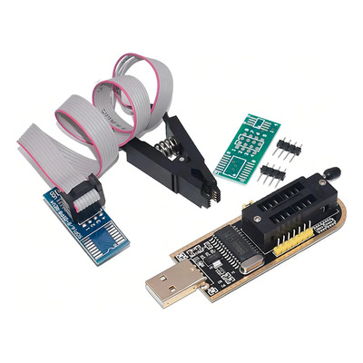 Programador USB Beeggle CH341A Con Base ZIF SOIC8 SOP8 Flash EEPROM Bios | MercadoLibre