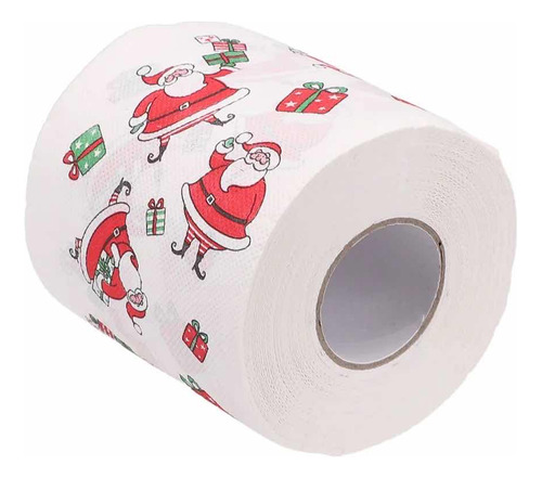 Papel De Baño Santa Claus, Papel Higiénico De Navidad, Rollo