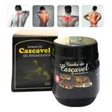  Kit 12 Pomada Massageadora Banha De Cascavel Alívio Dores Fragrância Mentol