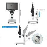 Microscopio Digital 7 Inch Lcd 1200x Ampliación Luz Micro