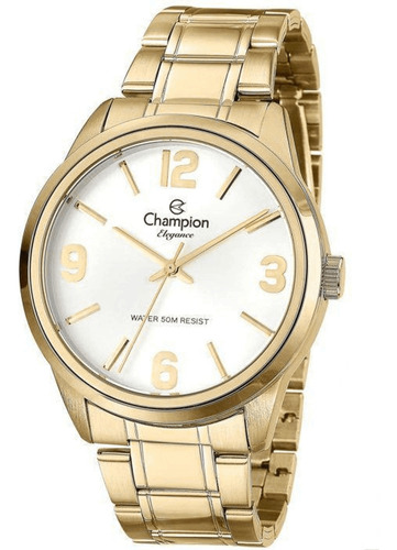 Relógio Champion Feminino Elegance Dourado - Cn27232h