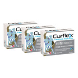 Combo X 3 Curflex Triple Accion 30 Comprimidos Sabor Sin Sabor
