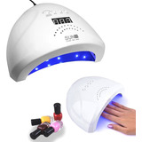 Cabine Secadora De Unhas Em Gel Sun One Led Uv 48w Manicure