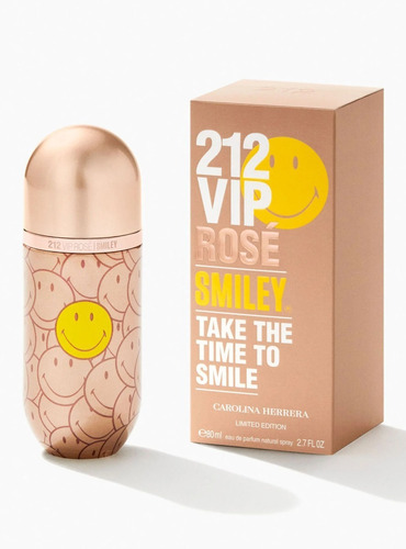 Carolina Herrera 212 Vip Rosé Smiley 80ml Edp 