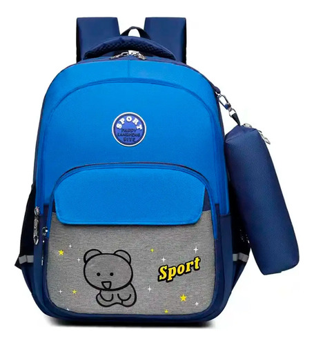 Mochila Escolar Lapicera Estudiante Viaje Infantil Kawaii