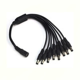 Cable, Pulpo Corriente, Cctv, Cinta Led Plug Dc Supli 1x8.