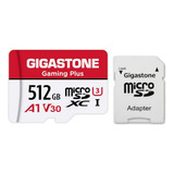 Tarjeta Micro Sd Gigastone 512gb Para Nintendo-switch Y Stea