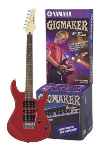 Guitarra Eléctrica Yamaha Erg121 M Red, Pack Todo Incluido