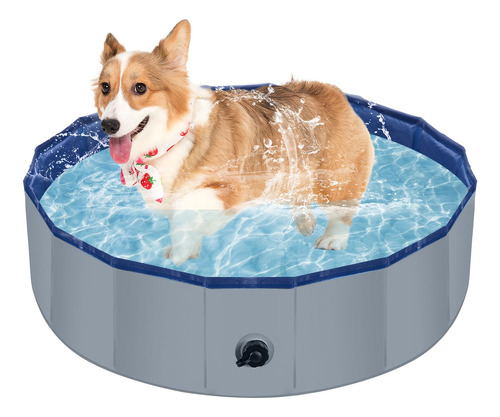 Piscina Portatil Para Perros De Pvc Para Mascotas, Piscina P