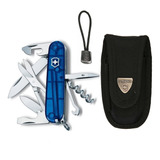 1.3703.t2 - Navaja Suiza Victorinox Climber Azul T. + Funda