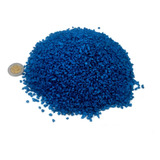 Decoración P / Acuario Grava Azul Celeste 8 K Grano 4-7mm