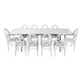 Tablón Plegable + 10 Silla Eventos Alquiladora Restaurantes 