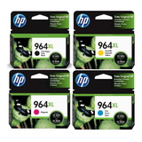 Combo De Cartuchos Hp 964xl Cmyk Originales 3100 Paginas