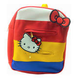 Mochila De Hello Kitty, Multicolor Para Mujer Diseño De La Tela Liso