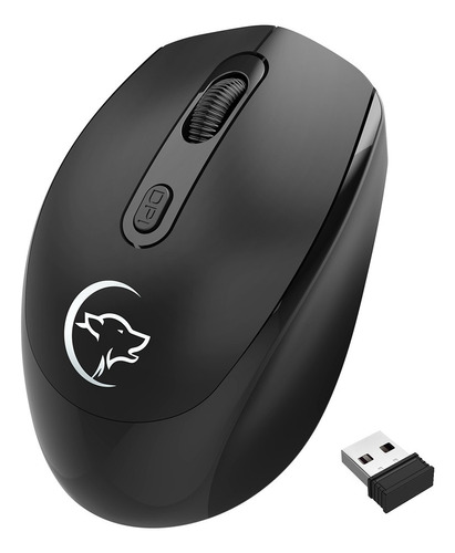 Mouse Inalámbrico Hp Recargable De 2,4 G Metal Noiseless Sil