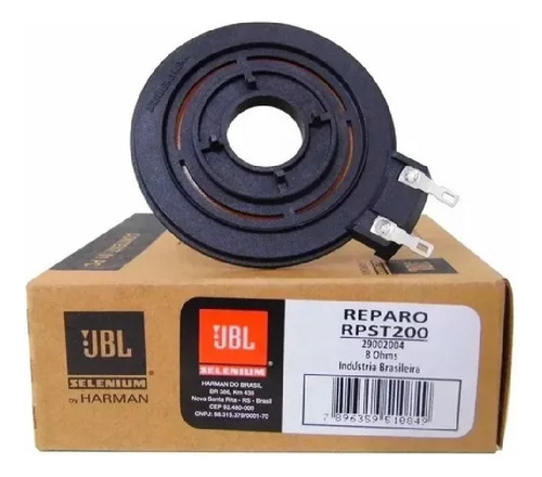 Repuesto Driver Jbl Selenium Rpst200 Para Bafle St200