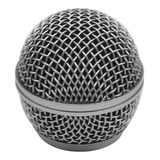 Globo Cabeça Para Microfone Shure Globo Metalico Para Sm58