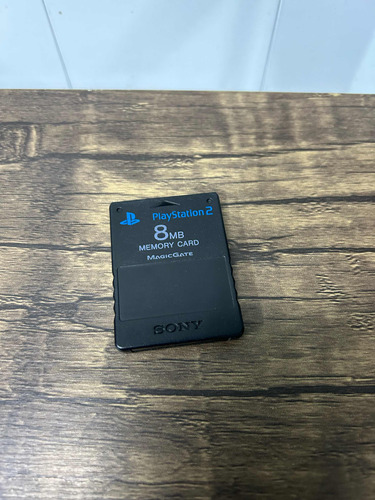 Ps2 Sony Memory Card 8mb Negra Original