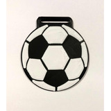 Medalla Pelota De Futbol Messi 3d Souvenir Pack X 10