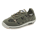 Tenis Niño Panam 011454-0339 Olivo Beige 109-212