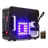 Maquina De Fumaça Up 2000w 24 Leds Rgb Triled Dmx Dj Cor Preto 220v